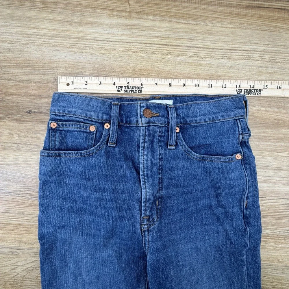 Madewell Jeans Womens 26 The Perfect Vintage Dark Wash Denim - Picture 6 of 7